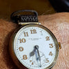 JW Benson Trench with Flexible Lugs in 9ct Gold Hermetic Case 1927