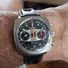 Breitling Top Time Chronograph with Racing 'Surfboard' Dial in Stainless Steel Model 2211 Dated 1970