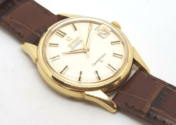 Omega Constellation Automatic Chronometer with Date 172050 in 18ct Gold Model 1961