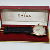 1956 Omega with Sub Seconds in 18ct Pink Gold Case with Buckle and Original Box