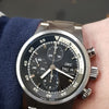 IWC Aquatimer Chronograph Model IW3719-28 in Stainless Steel on Braclet with Box and Papers Circa 1994