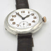 1917 Longines Mappin Campaign Trench Watch in Silver with Enamel Dial