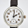 1917 Longines Mappin Campaign Trench Watch in Silver with Enamel Dial