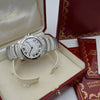 2000 Cartier Santos Ronde Automatic in Stainless Steel on Bracelet with Box and Papers Model 1920-1