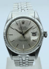 Rolex Oyster Perpetual Datejust in Stainless Steel on Jubilee Bracelet Model 6605 with Box and Papers Circa 1959