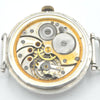 1928 JW Benson London Trench Style Screw Back and Front Silver Dennison Case with Cyma Tavannes Movement