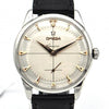 1954 Large Omega Geneve with Cross Hairs and Subsidary Seconds in Stainless Steel Model 2748