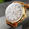 1963 Rare Omega Chronograph in 18ct Gold Model 101.010.63 with Omega Buckle and Box