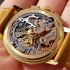 1963 Rare Omega Chronograph in 18ct Gold Model 101.010.63 with Omega Buckle and Box