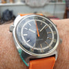 Omega Seamaster Chronostop Dive Style Watch with 24 Hour Inner Bezel Model 145.008 in Stainless Steel 1968