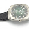 1978 Omega Geneve Automatic Date Model 166.0164 with Green Dial in Stainless Steel with Papers