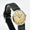 Omega Seamaster Automatic with Linen Dial in Stainless Steel with Omega Buckle and Box 1962