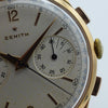 1954 Stunning Oversized Zenith Chronograph 156D 18ct Pink Gold All Original