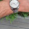 Rolex Oyster Perpetual Datejust in Stainless Steel on Jubilee Bracelet Model 6605 with Box and Papers Circa 1959