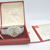 1969 Omega Geneve Date Model 136.041 Manual Wind with Rare Fixo-Flex Bracelet Original Box and Paperwork