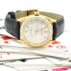 1950s Rolex Oyster Perpetual Chronometer in 18ct Gold Model 6567 with Fluted Bezel and Dagger Markers