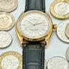 1950s Rolex Oyster Perpetual Chronometer in 18ct Gold Model 6567 with Fluted Bezel and Dagger Markers