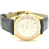 1950s Rolex Oyster Perpetual Chronometer in 18ct Gold Model 6567 with Fluted Bezel and Dagger Markers