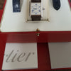 2001 Classic Cartier Full Size Tank with Date & Deployment Buckle Model 2414 with Box and Papers