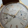 1954 Stunning Oversized Zenith Chronograph 156D 18ct Pink Gold All Original