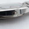 1970s NOS Zenith stainless steel Automatic Pilot Integrated Bracelet graphite dial