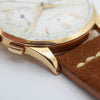 1954 Stunning Oversized Zenith Chronograph 156D 18ct Pink Gold All Original