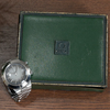 1969 Omega Rare Jumbo De Ville Chronostop with Grey Fume Dial Model 146.012 on Bracelet with Box
