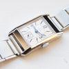 Omega Art Deco Style Wristwatch in Stainless Steel Case with Caliber 20F Circa 1934-36