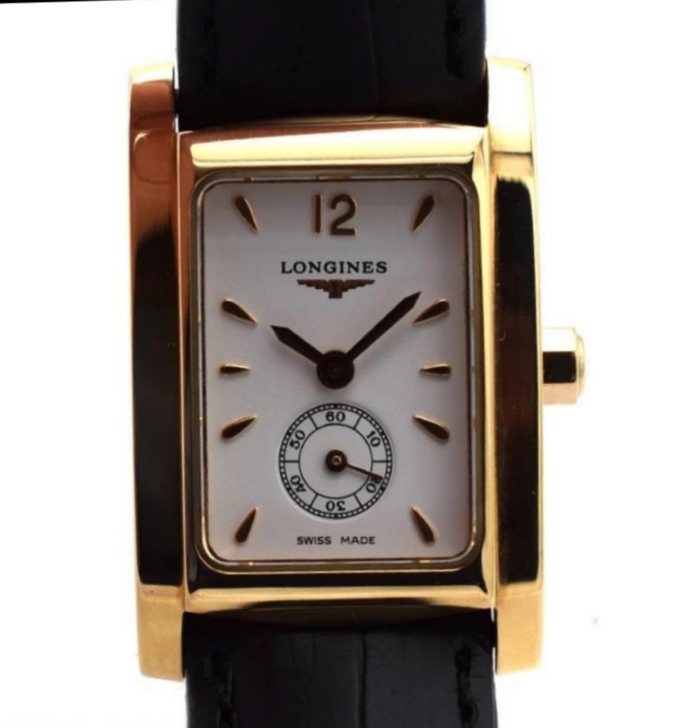 2005 Unworn Ladies Longines Dolce Vita in Solid 18ct Gold with Box