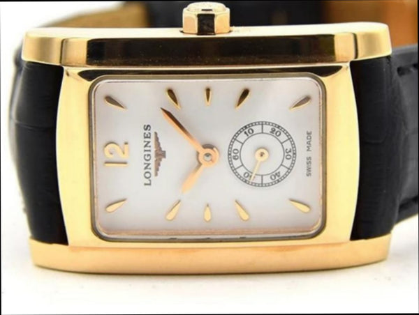 2005 Unworn Ladies Longines Dolce Vita in Solid 18ct Gold with Box and Papers