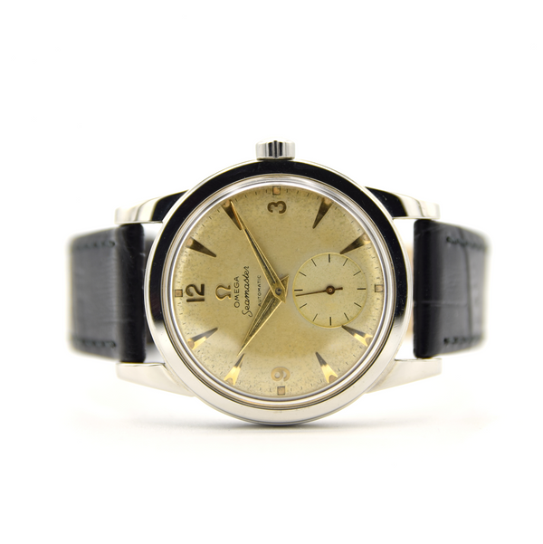 1952 Omega Seamaster Bumper Automatic with Original Dial Model 2576 in Stainless Steel
