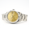 1980-81 Rolex Oyster Perpetual Date Model 15000 in Stainless Steel on Bracelet with Champagne Dial