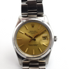 1980-81 Rolex Oyster Perpetual Date Model 15000 in Stainless Steel on Bracelet with Champagne Dial