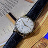 1954 Omega Classic Manual Wind Dress Watch in 9ct Gold with Mixed Arrow and Arabic Numerals Sub Seconds