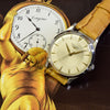 Longines Dress Watch Manual Wind Center Seconds Stainless Steel Circa 1958