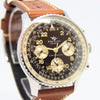 1969 Breitling Navitimer Cosmonaute 24hr Chronograph Pilot's Wristwatch in Stainless Steel Model 809 + Booklet