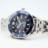 2007 Omega Seamaster Professional 300m Date "GoldenEye" Dive Watch Model 25418000 in Stainless Steel Full Set Box & Papers