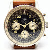 1969 Breitling Navitimer Cosmonaute 24hr Chronograph Pilot's Wristwatch in Stainless Steel Model 809 + Booklet