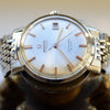 1963 Omega Automatic Seamaster Deville Date with Original Beads of Rice Type Bracelet Model 14910 Stainless Steel