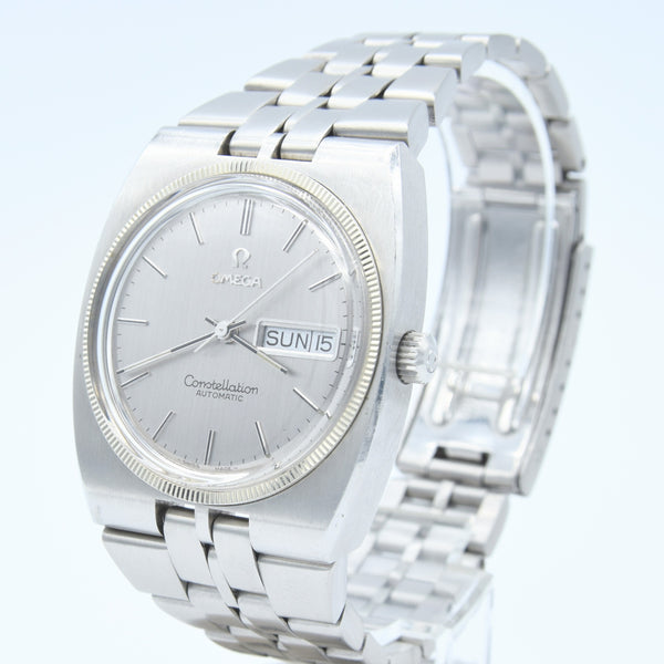 1972 Omega Constellation Automatic Day/Date Model 166.0252 with White Gold Bezel