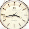 1969 Omega Geneve with Rare Silvered Bark Effect Dial Model 135.070 Manual Wind in Stainless Steel