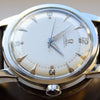 1949 Omega Automatic Bumper with Fabulous Original Two Tone Dial Model 2577 in Stainless Steel