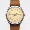 1944 Omega 35mm Military Style Wristwatch Model 2179-3 in Unpolished Stainless Steel Cal. 30T2