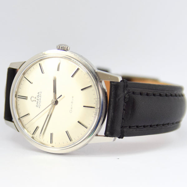 1968 Omega Geneve Seamaster Automatic in Stainless Steel Model 166.002 with Box