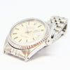 1971 Rolex Oyster Perpetual Datejust with Engine Turned Bezel and Sloped Dial in Stainless Steel Model 1603 with Box