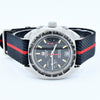 1974 Tissot Seastar Navigator Chronograph Wristwatch Model 40522 in Stainless Steel with Stunning Black Dial