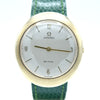 1968 Rare Omega Unisex Oval De Ville Dress Watch in Solid 9ct Gold English Case Model 1115495