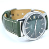 1973 Omega Genève Automatic Date Model 166.0163 with Stunning Rare Electric Green 'Fumé' Dial