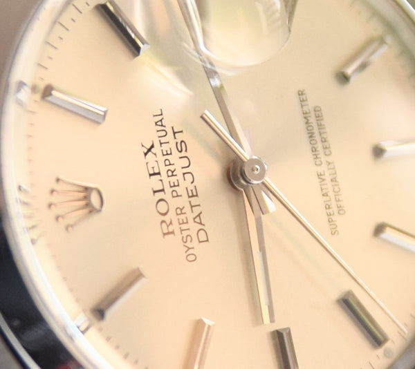 1987 Rolex Oyster Perpetual Datejust in Stainless Steel Model 16000 with Box and Booklet