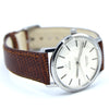 1965 Omega Seamaster Sharp Slim De Ville Model 136.020 with Even Patina Dial 33.5mm